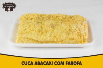 Cuca Abacaxi com Farofa