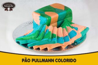 Pão Pullmann Colorido