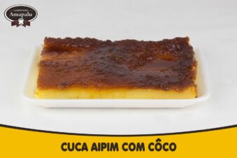 Cuca Aipim com Côco