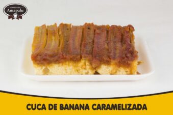 Cuca de Banana Caramelizada