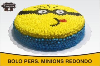 Bolo Pers Minions Redondo