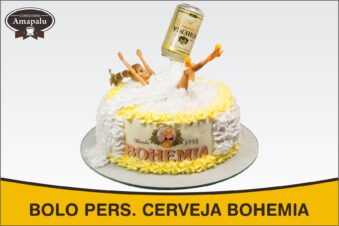 Bolo Pers. Cerveja Bohemia