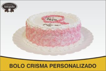 Bolo Crisma Personalizado